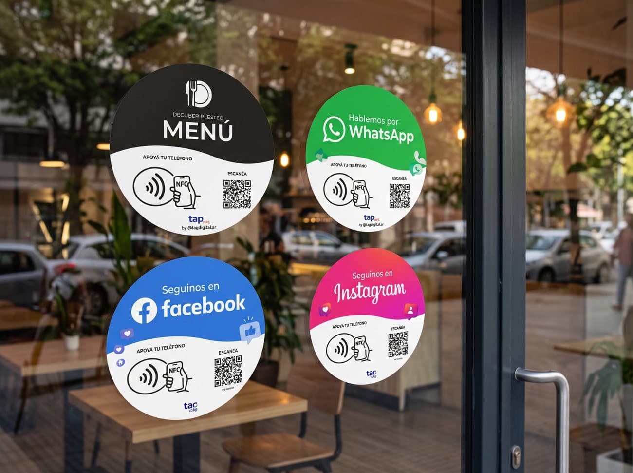 Sticker Circular Smart x3